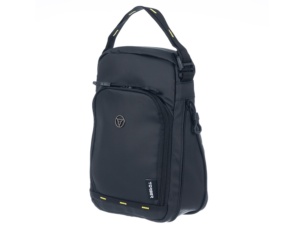 Термосумка для ланча TORBER, чёрный, полиэстер, 20 х 5,5 х 28 см-1