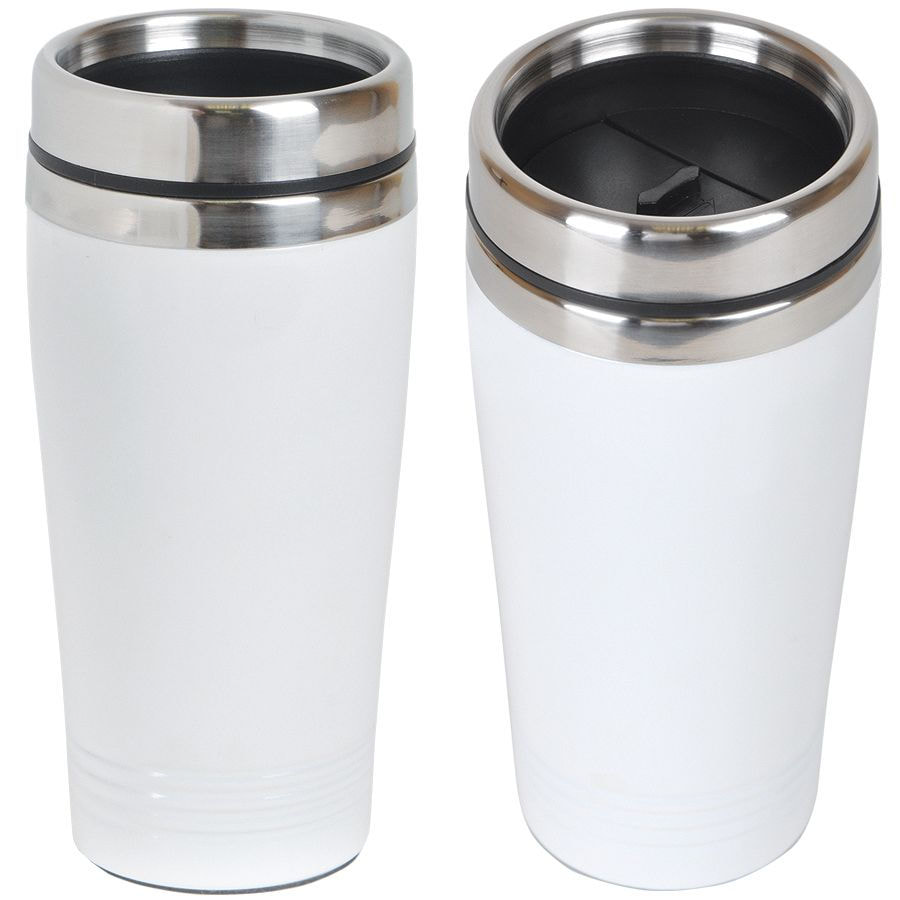 Термокружка "WHITE" 450 мл, белый-0