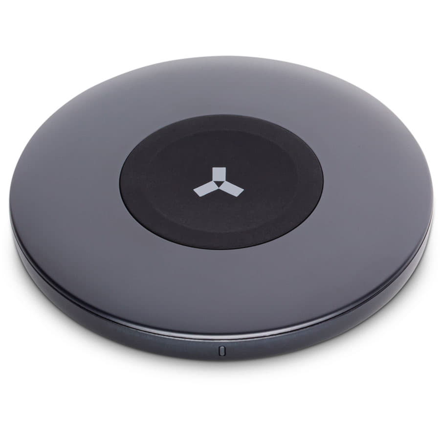 Беспроводное зарядное устройство Accesstyle Darkslate 15W,  черный, черный-3