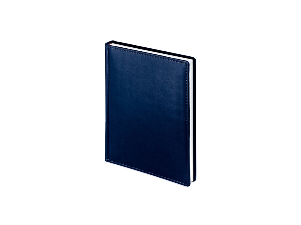 Ежедневник недатированный А6+ Velvet, темно-синий navy-0