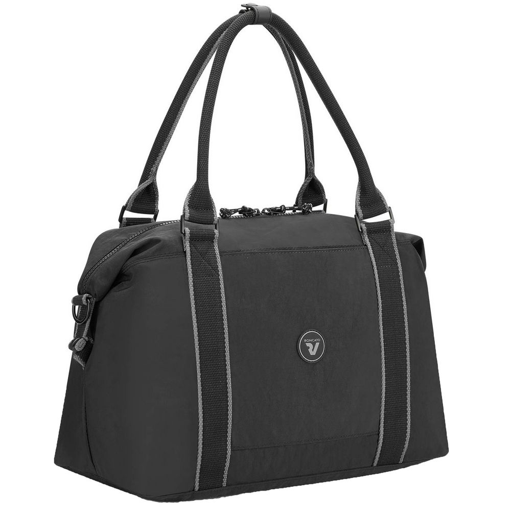 Сумка дорожная Rolling, черная-0