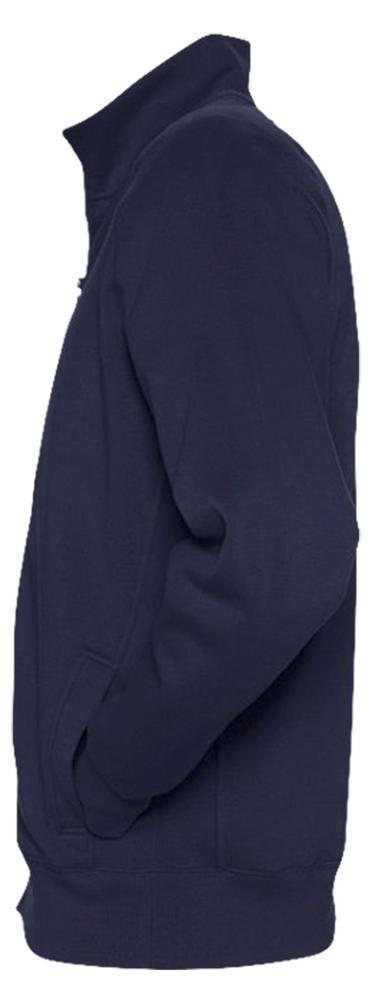 Толстовка мужская на молнии Sundae 280 темно-синяя-3
