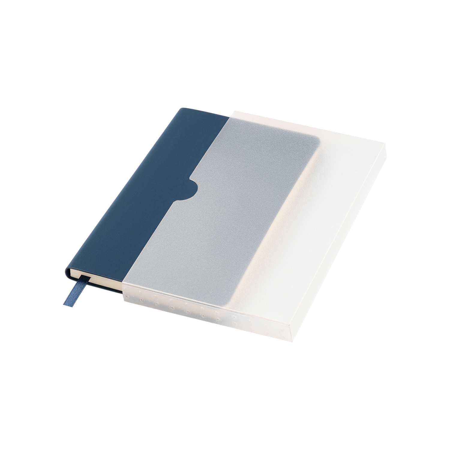 Ежедневник Спарк мини (Spark mini) A6 недатированный, синий-2