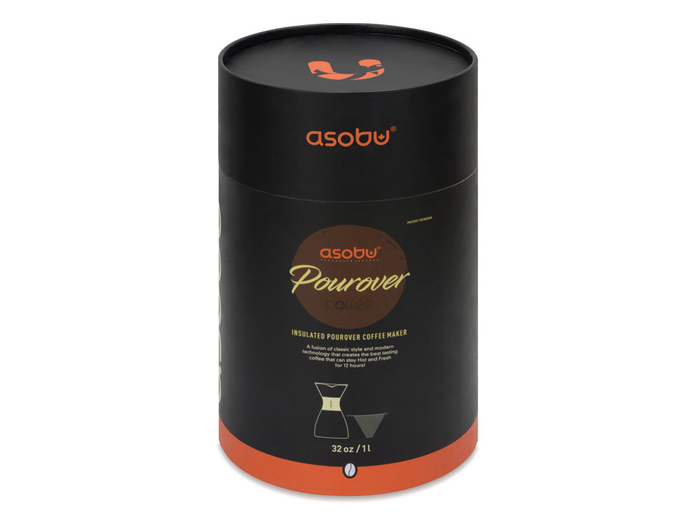 Кофеварка POUR OVER, 1000 мл, серебристый/черный-7