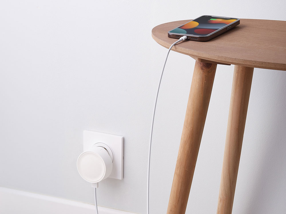 Адаптер питания USB Poweron, белый-12