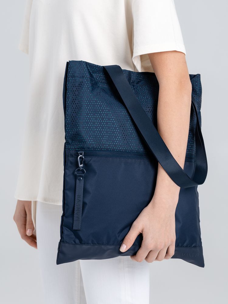 Сумка для покупок Triangel, синяя-0