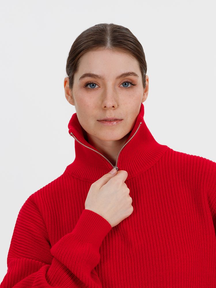 Джемпер Siluetti Birne, красный-3