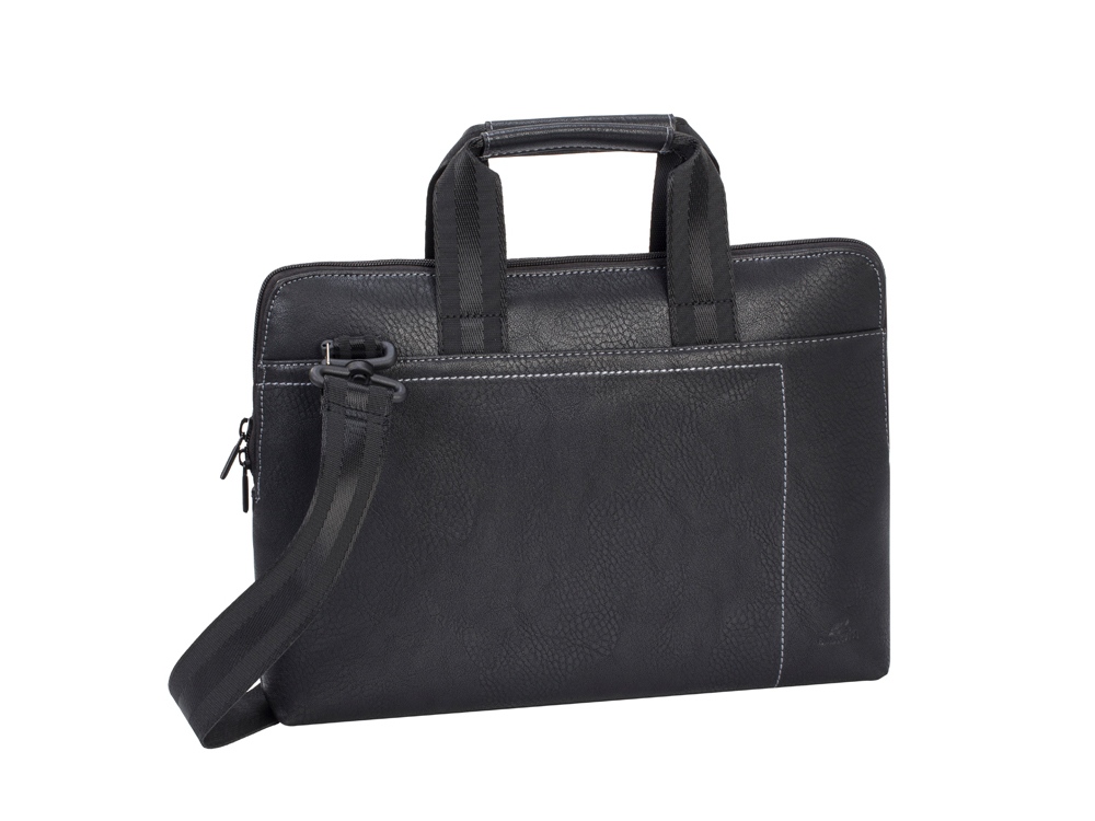 Сумка для ноутбука 13.3 из кожзама 8920, черный-1