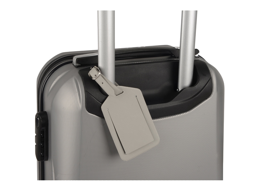 Багажная бирка Weekend из ПВХ, серый-2