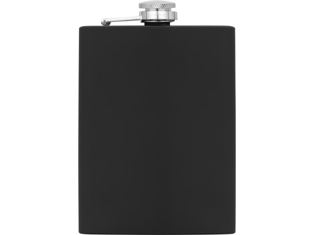 Фляжка 240 мл Remarque soft touch, 304 сталь, черный-2