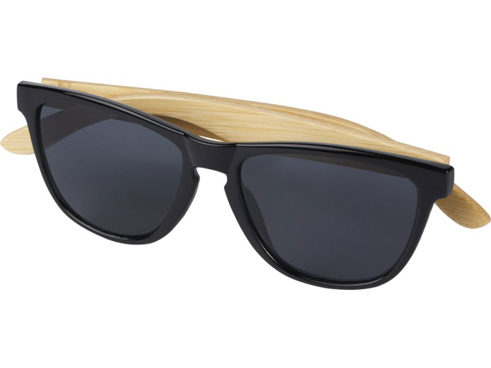 Солнцезащитные очки Sun Ray из океанского пластика и бамбука, натуральный-2