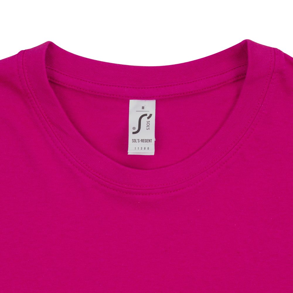 Футболка унисекс Regent 150, ярко-розовая (фуксия)-2