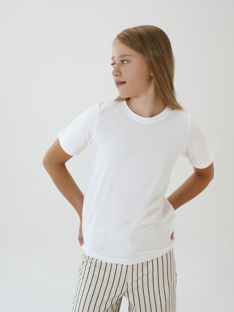 Футболка детская T-Bolka Kids, белая (белоснежная)-3