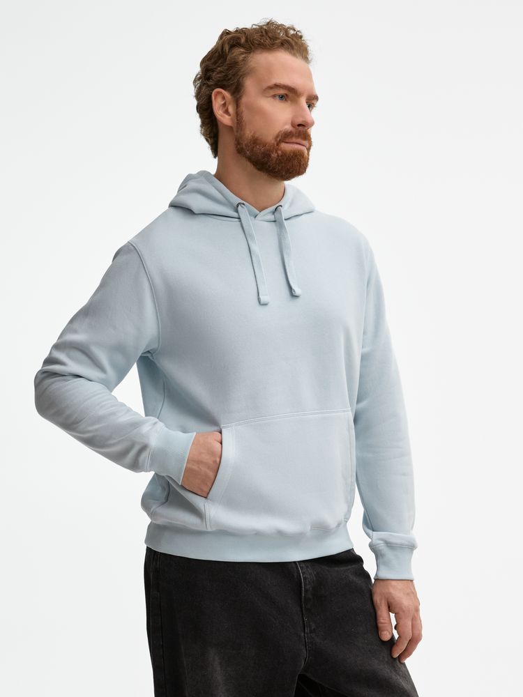 Толстовка унисекс Spencer, голубая-4