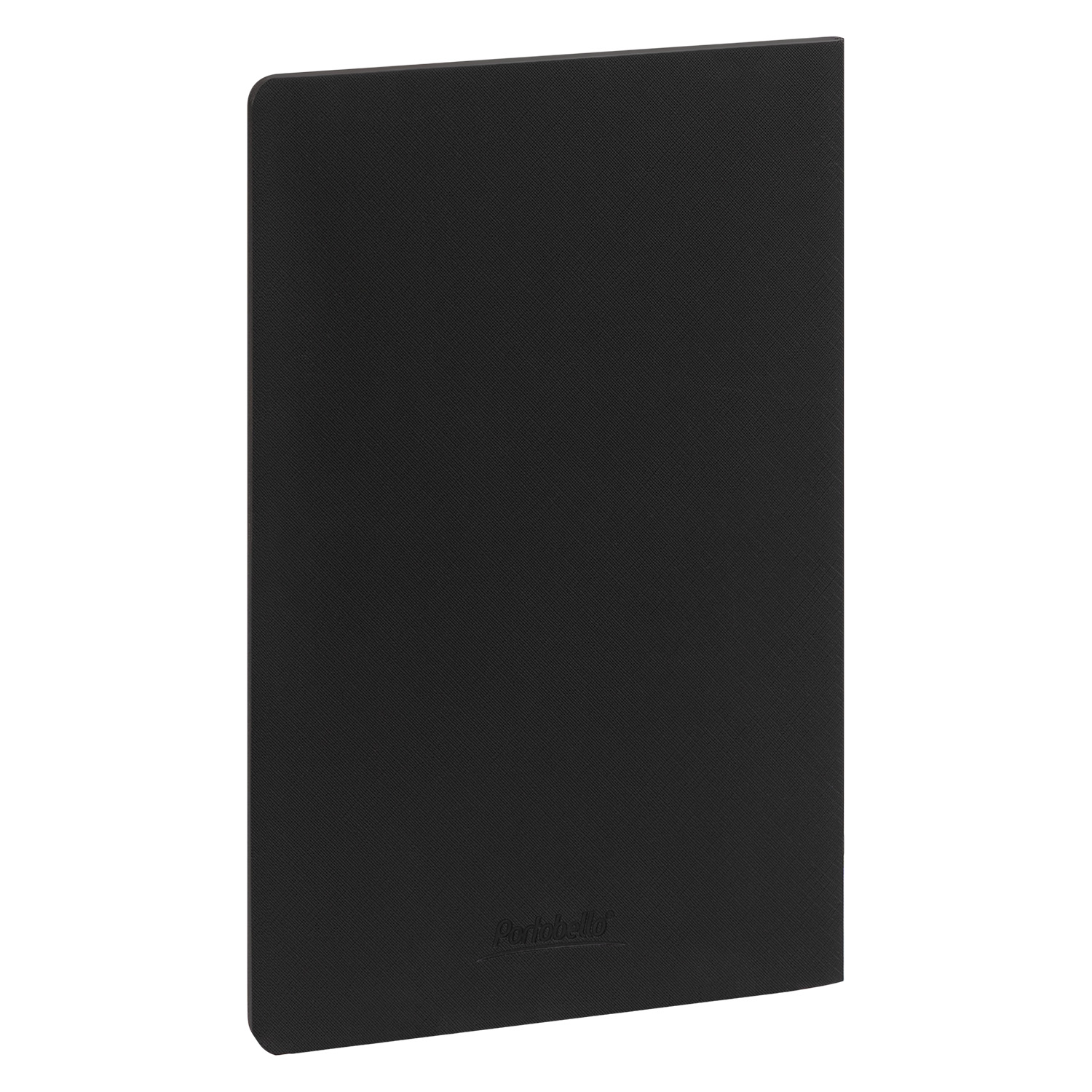 Блокнот Корса слим (Corsa slim), черный-6