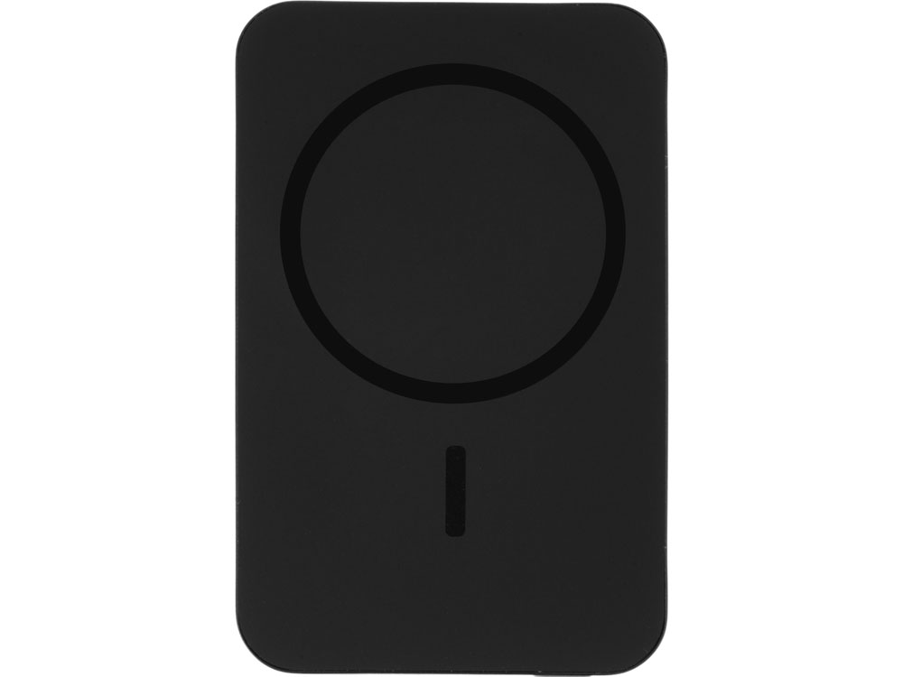 Магнитный беспроводной внешний аккумулятор Razor, 5000 mAh, металл, черный-2