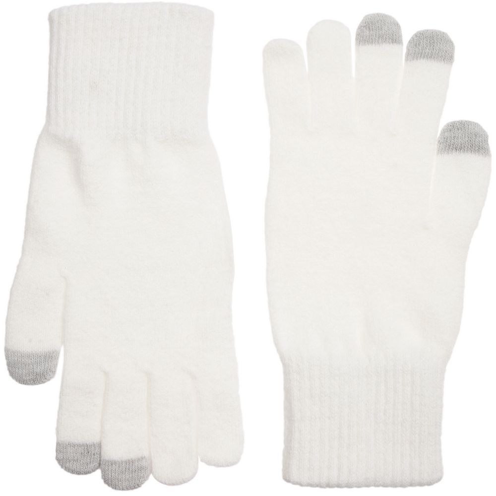 Перчатки сенсорные Urban Flow, молочно-белые-2