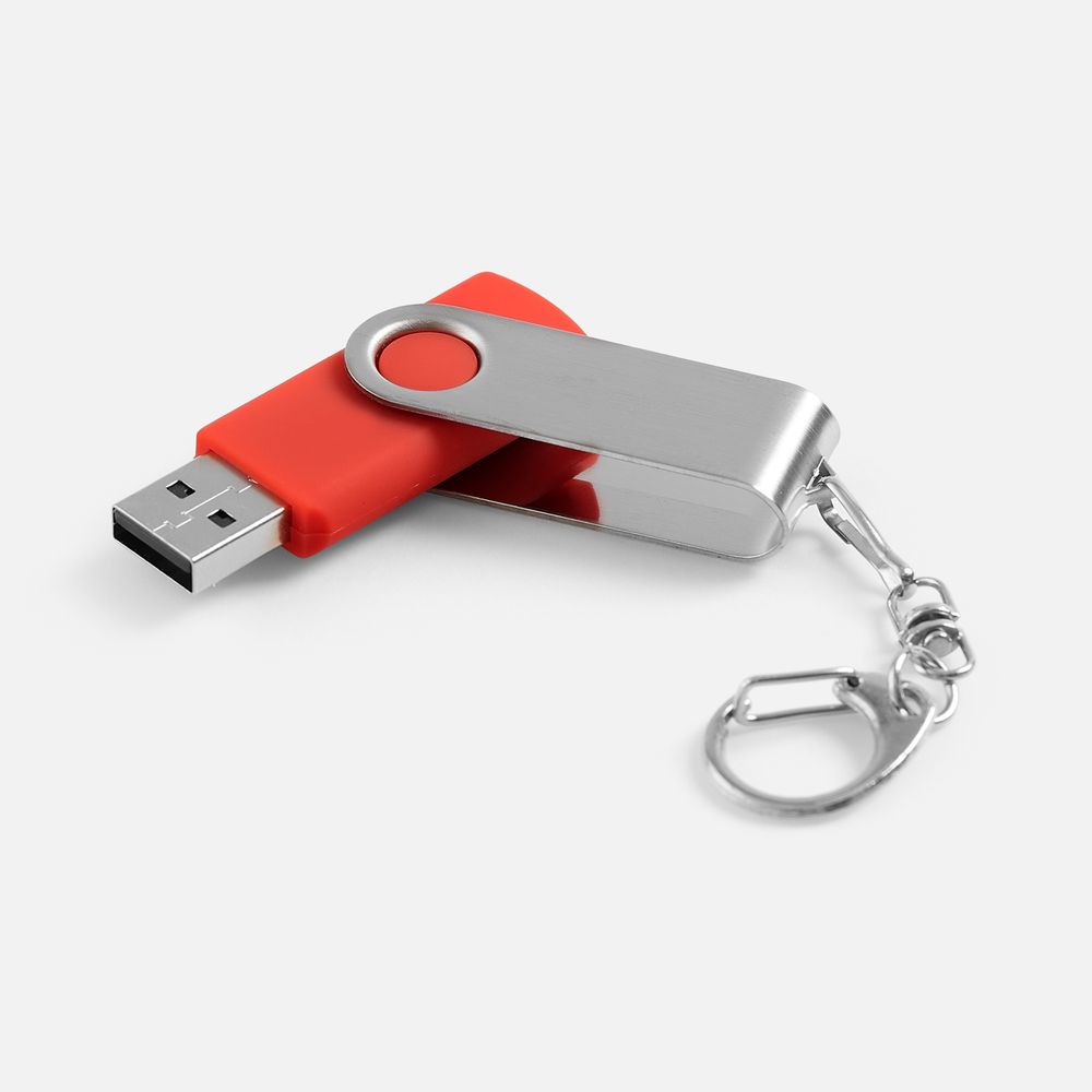 Флешка Twist, красная, 16 Гб-1