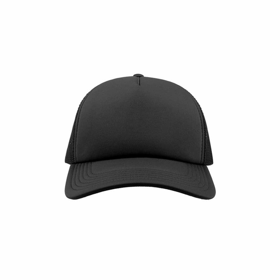 Бейсболка RAPPER, 5 клиньев, пластиковая застежка, черный-4