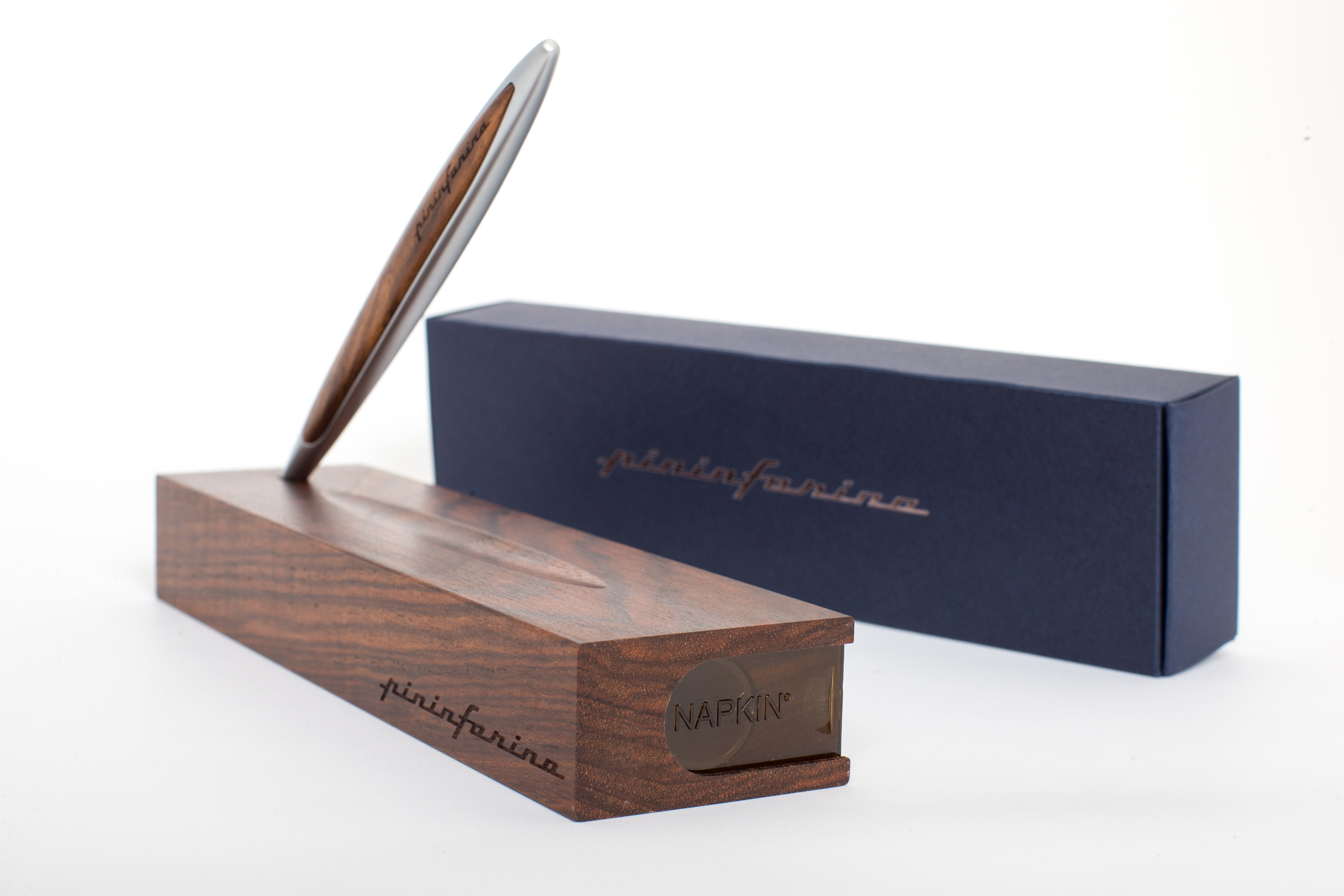 Вечная ручка Pininfarina Cambiano ALUMINIUM/WALNUT-8