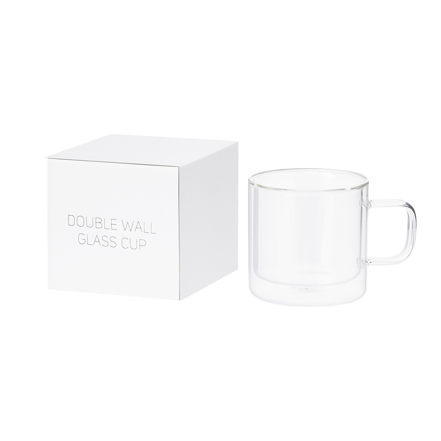 Кружка стеклянная с двойными стенками Luna-6