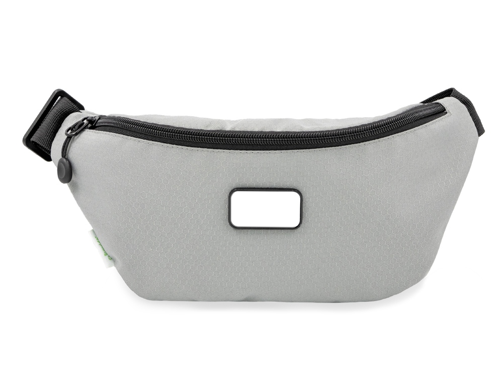 Универсальная водостойкая сумка на пояс Bumble из переработанного пластика, серый-1