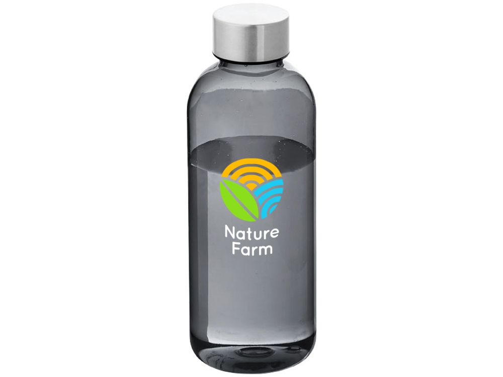 Бутылка Spring 630мл, черный прозрачный-0