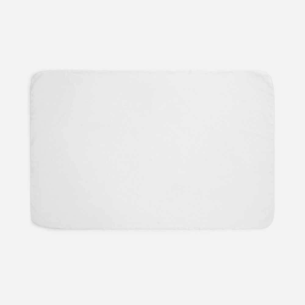 Флисовый плед Warm&Peace, белый-4