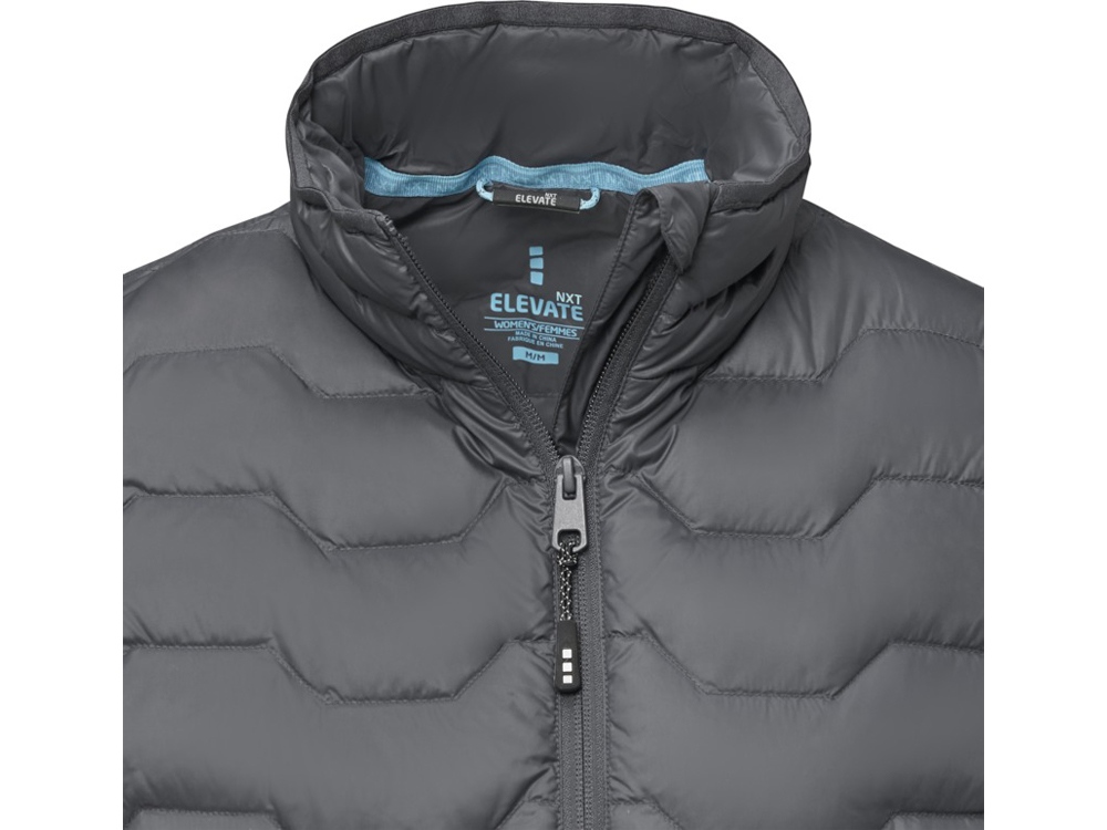 Женская утепленная телогрейка Epidote из материалов, переработанных по стандарту GRS - Storm grey-3