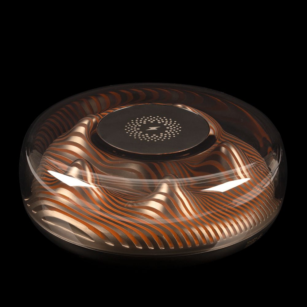 Станция беспроводной зарядки с подсветкой apexPoint ver.2, черная-1