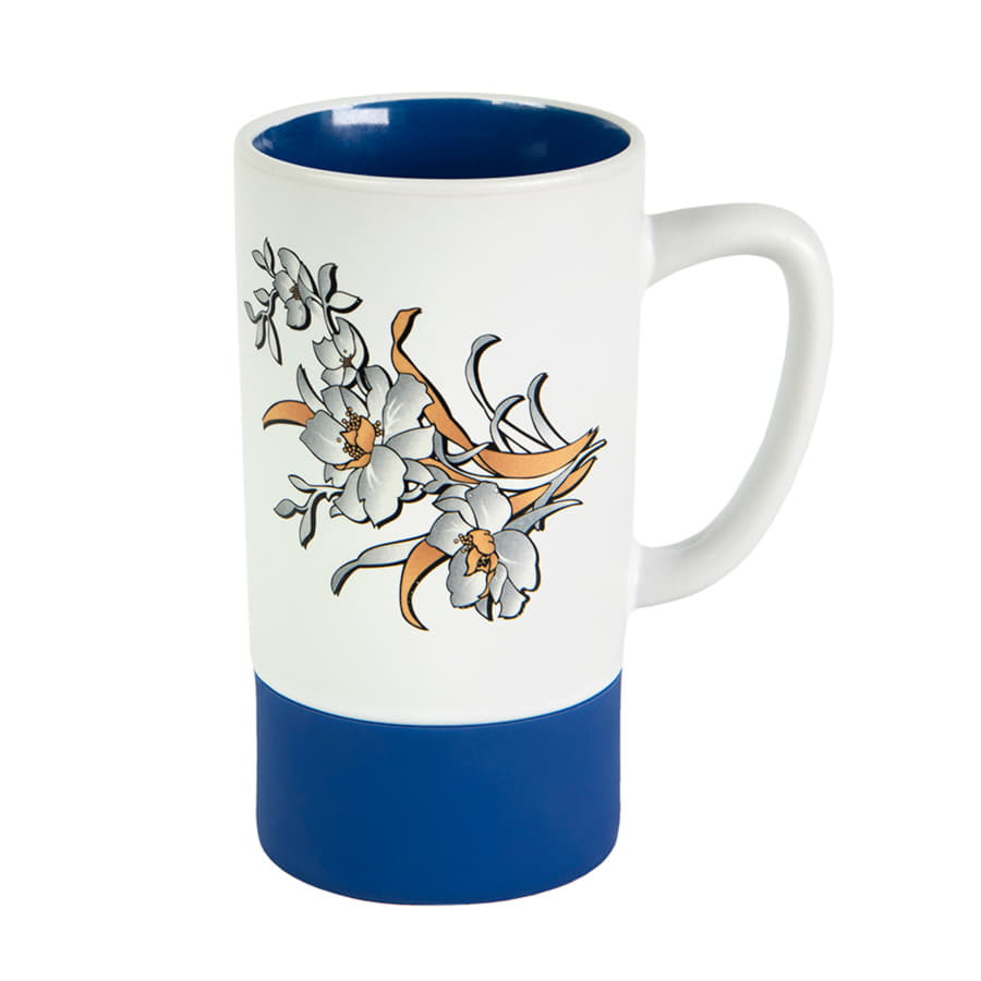 Кружка FUN 2, белый, зеленое яблоко-8