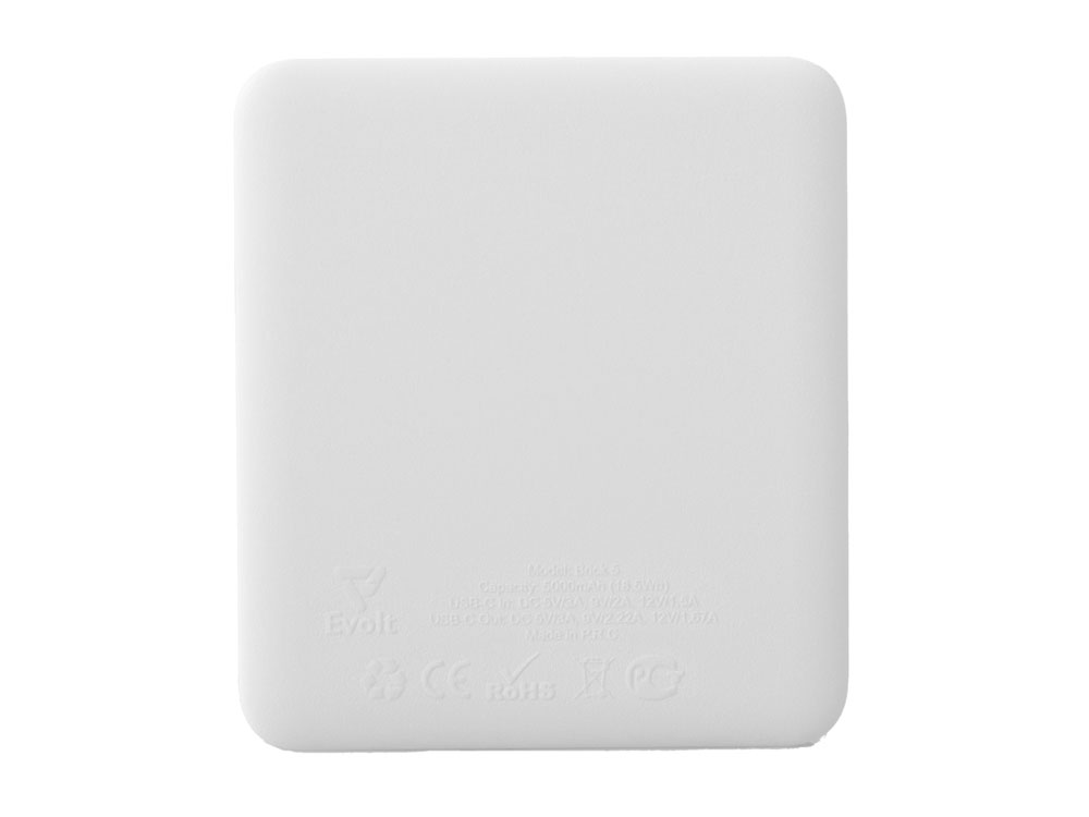 Внешний аккумулятор Brick 5 с быстрой зарядкой PD, 5000 мАч, белый-2
