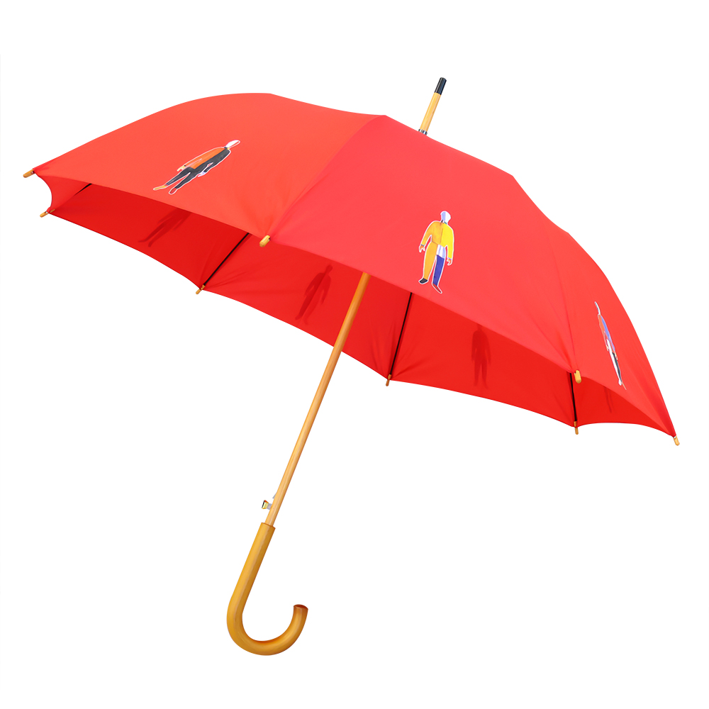 Зонт-трость Arwood, Красный-2