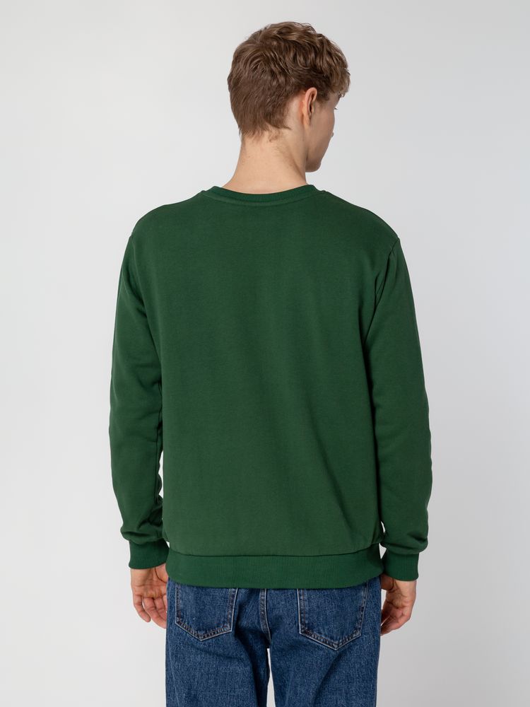 Толстовка Unit Toima Heavy, темно-зеленая-4