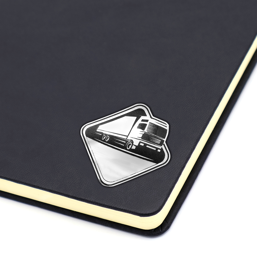 Шильд-наклейка фура, Серебристый-1