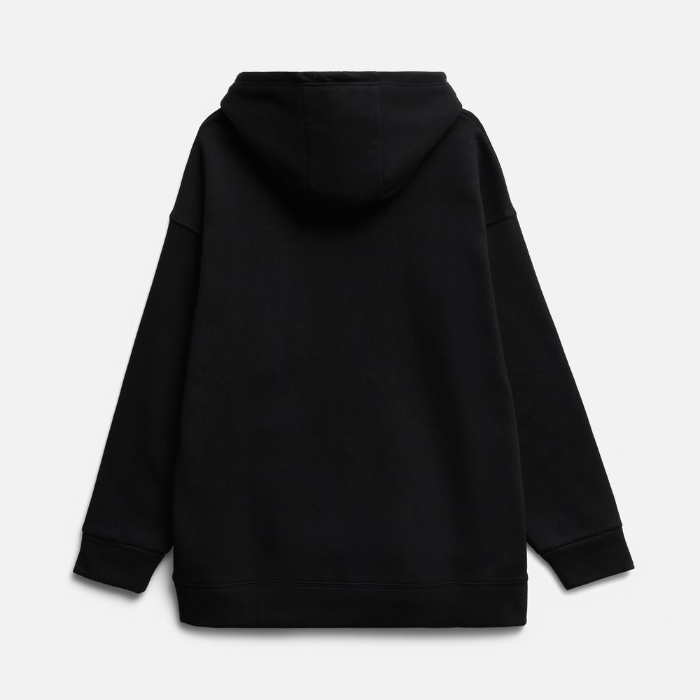 Худи оверсайз унисекс Snuggie, черное-2