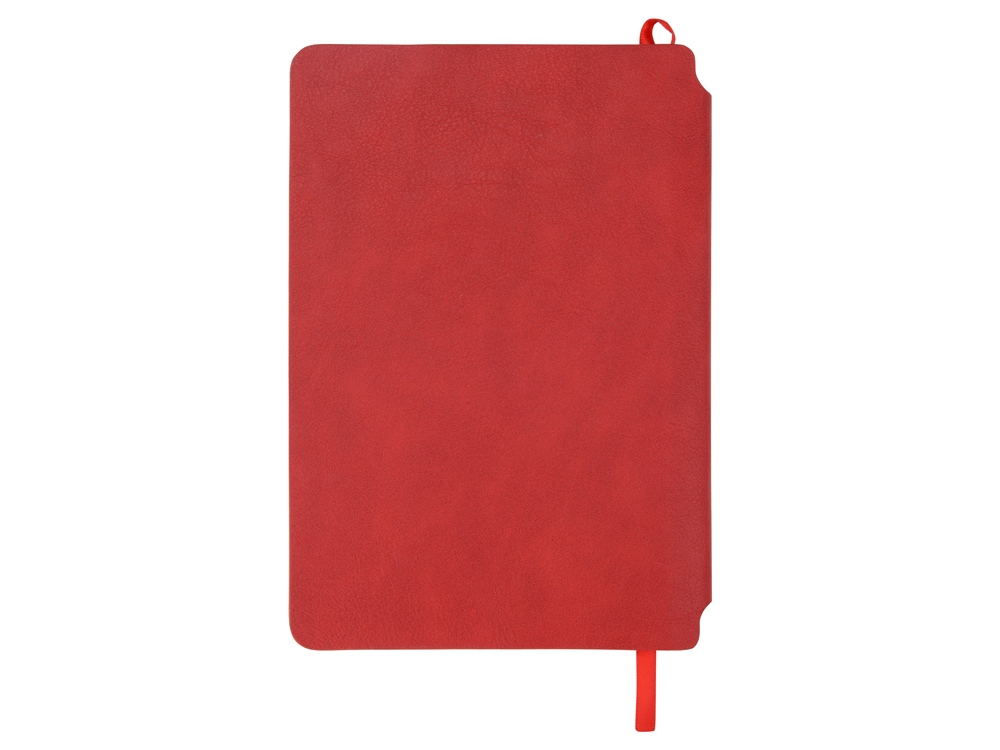 Блокнот Notepeno 130x205 мм с тонированными линованными страницами, красный-9