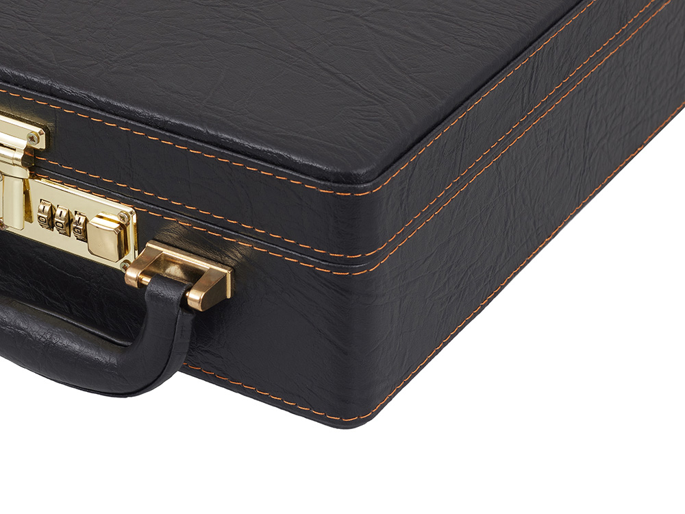 Дипломат подарочный, темно-коричневый-4