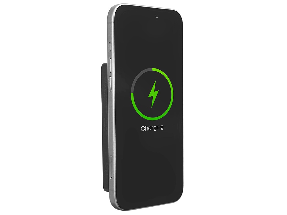 Магнитный беспроводной внешний аккумулятор, QC/PD Сёрф, 10000 мАч, серый-6