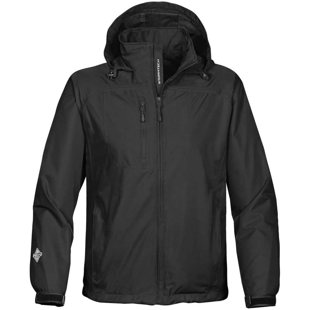 Ветровка мужская Stratus, черная-0