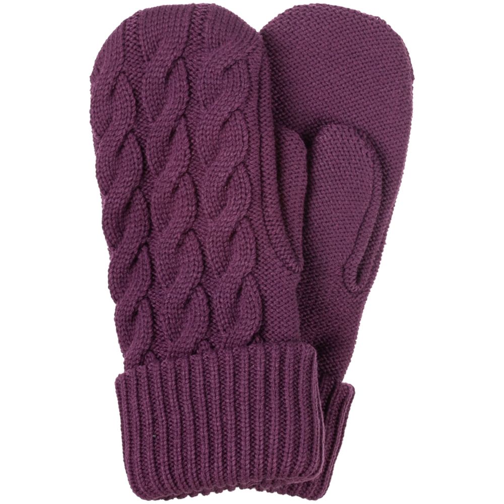 Варежки Heat Trick, баклажановые-1