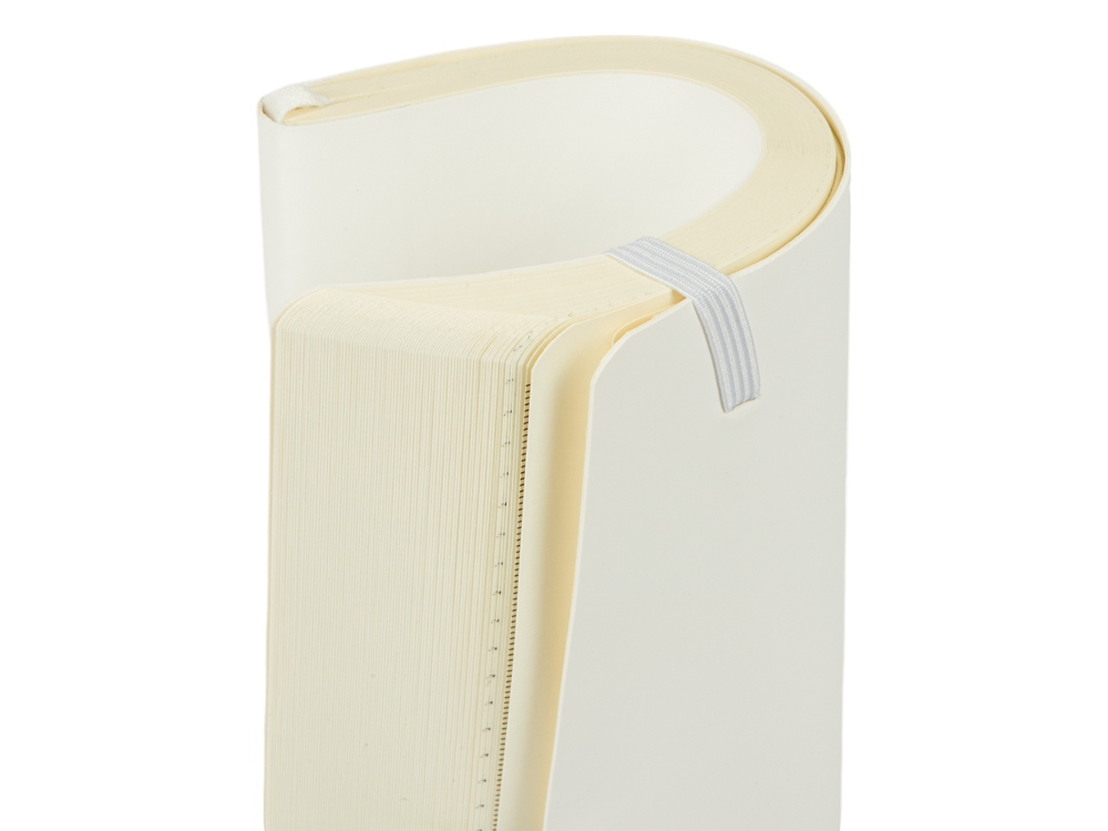 Блокнот Vision 2.0 А5 в гибкой обложке, белый-5