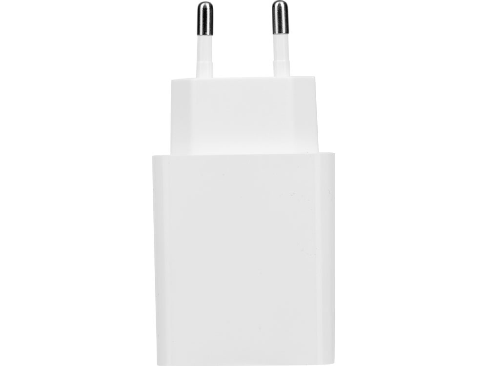 Сетевое зарядное устройство c выходами USB-A и USB-C Recharger, 10 Вт, белый-1