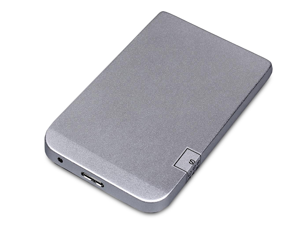 Внешний жесткий диск Saturn 500 Гб, серебристый-0