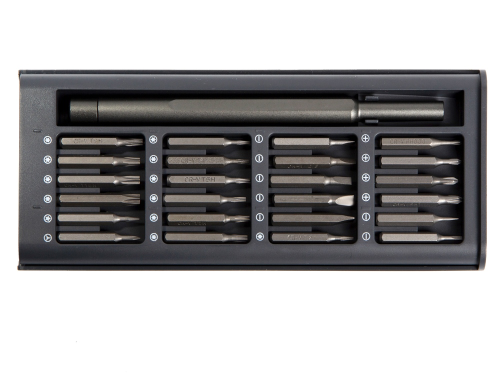 Набор отверток 24-в-1 Everybit lite, серый-5