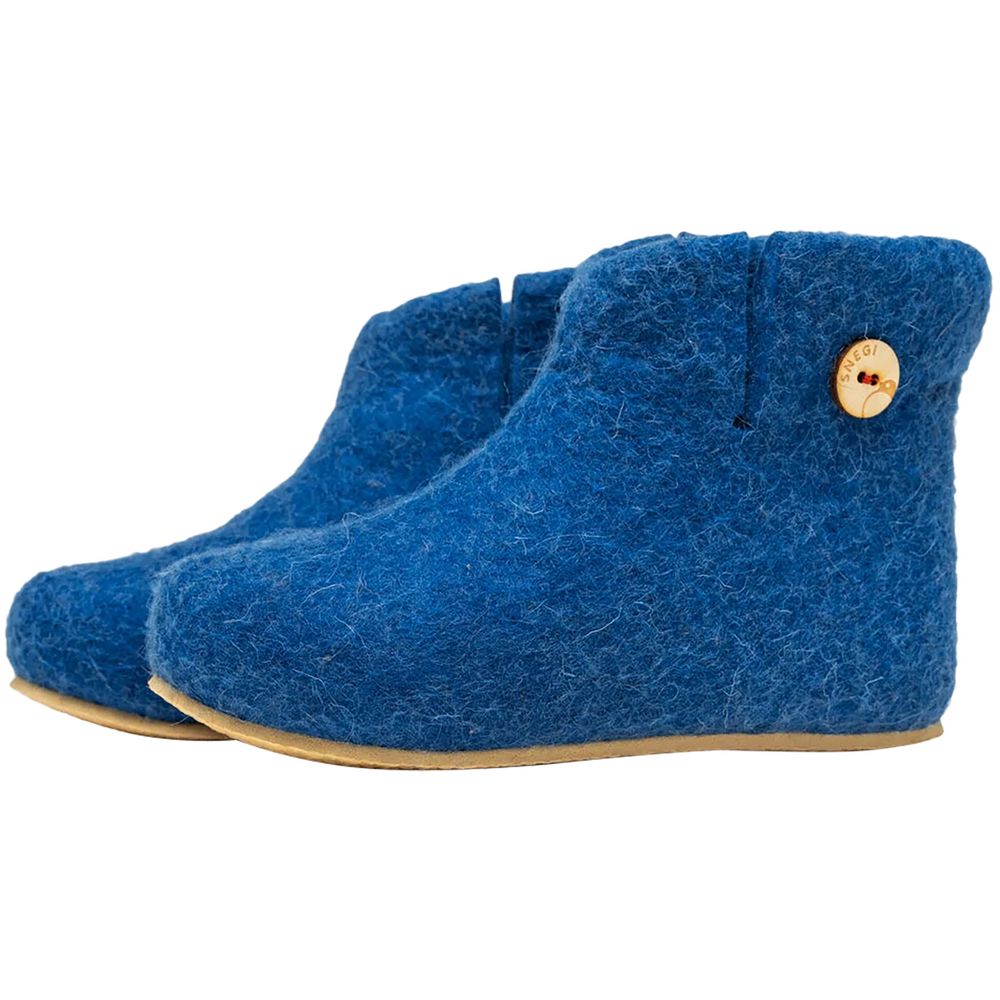 Домашние валенки Wild, синие (василек)-1