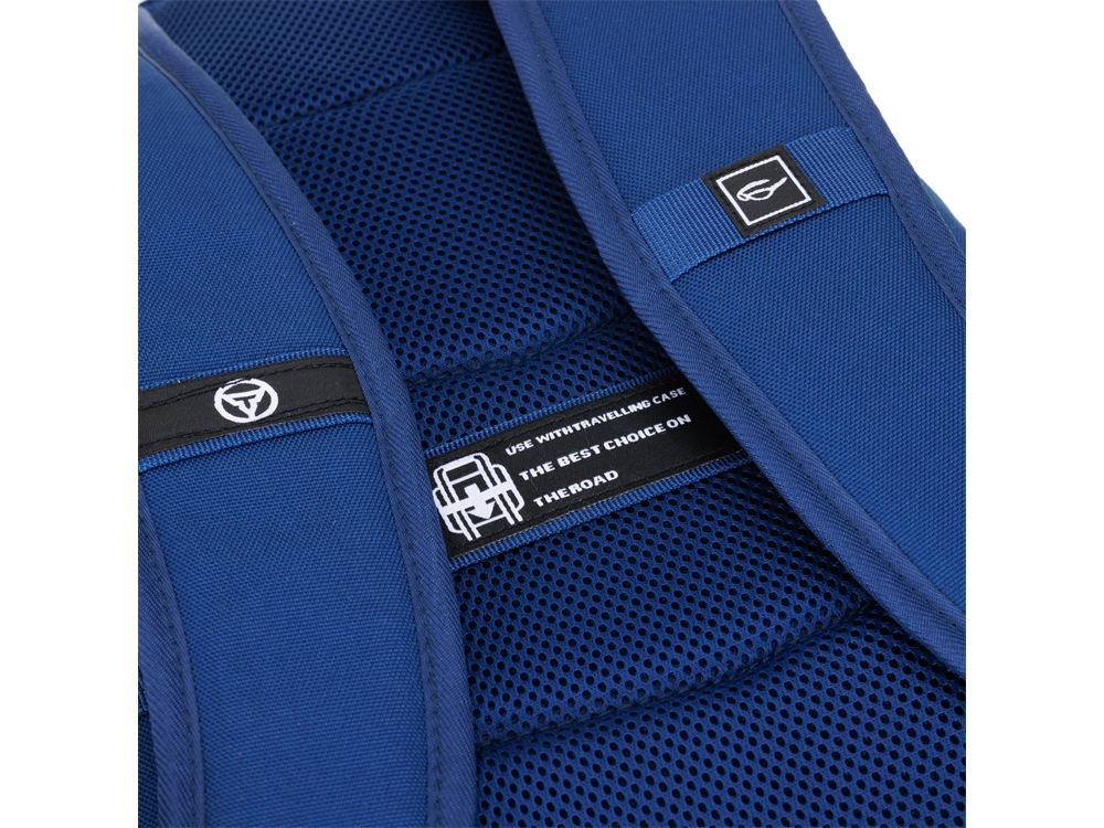 Рюкзак TORBER ПРОРЫВ с отделением для ноутбука 15.6, темно-синий, полиэстер, 46.5х32.5х15.5 см, 24 л-6