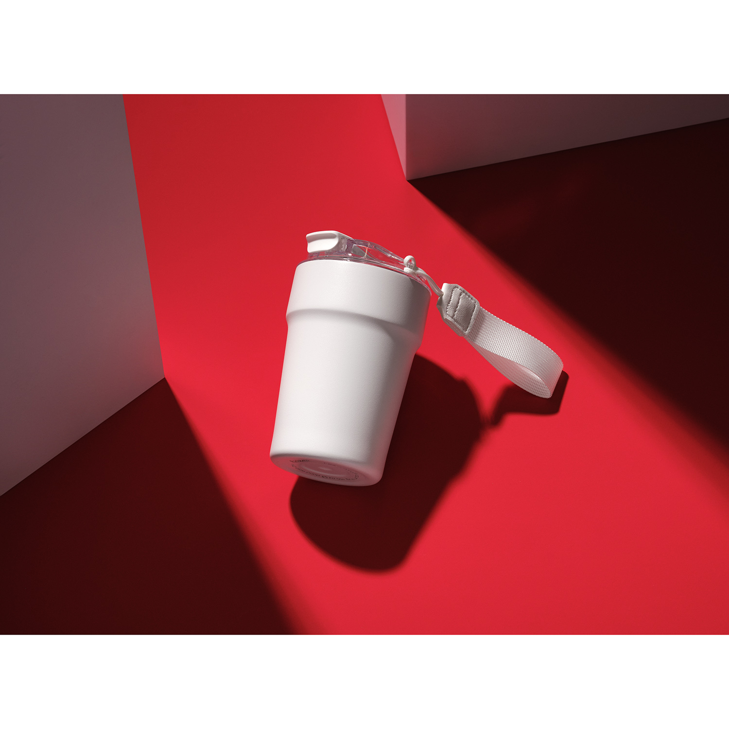 Термокружка вакуумная Monaco, белая-14