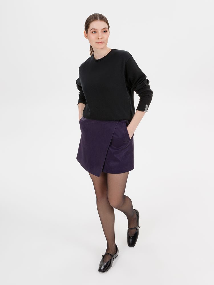 Лонгслив унисекс Siluetti Fuori, черный-3