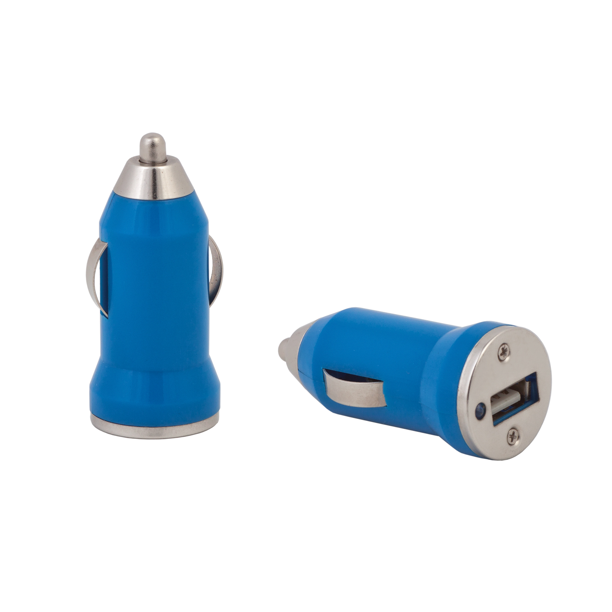 Устройство зарядное автомобильное "Всегда на связи", синее-0